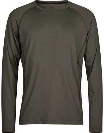 Tee Jays TJ7022 Long Sleeve Cooldry Tee - Deep Green