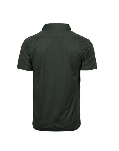 Tee Jays TJ7200 Mens Luxury Sport Polo - Dark Green