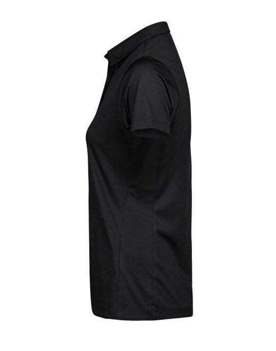Tee Jays TJ7201 Ladies Luxury Sport Polo - Black