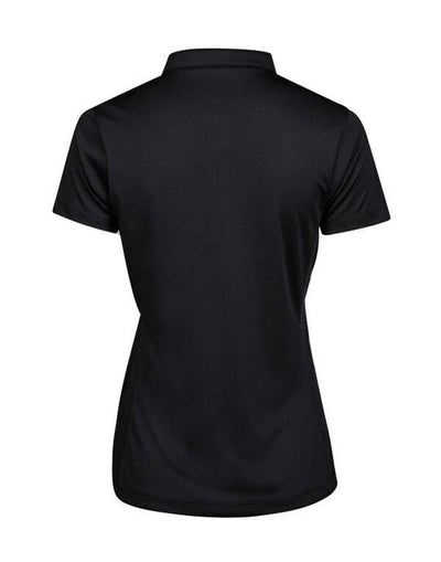 Tee Jays TJ7201 Ladies Luxury Sport Polo - Black