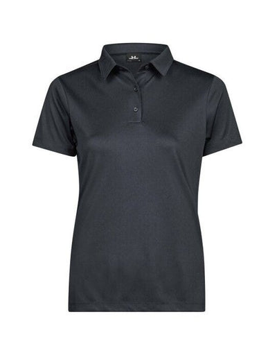 Tee Jays TJ7201 Ladies Luxury Sport Polo - Dark Grey