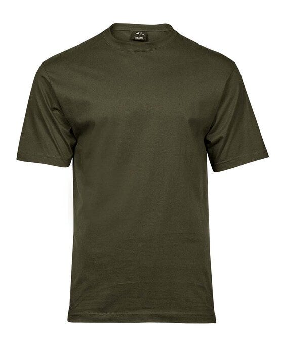 Tee Jays TJ8000 Men's Sof Tee - Olive Green