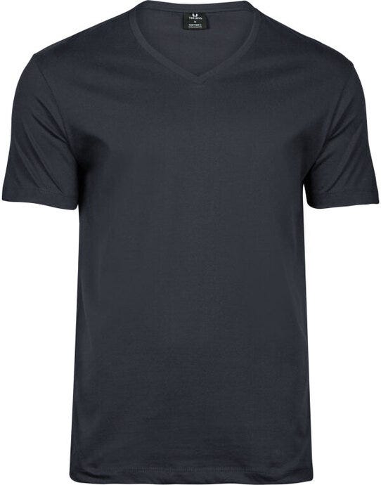 Tee Jays TJ8006 Fashion V-Neck Sof Tee - Dark Grey