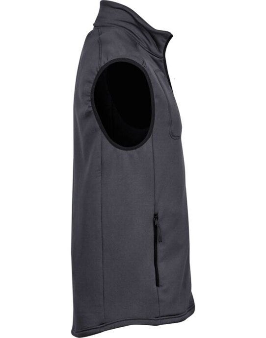 Tee Jays TJ9104 Mens Stretch Fleece Bodywarmer - Dark Grey