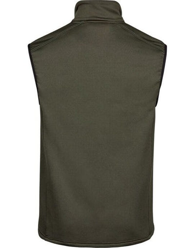 Tee Jays TJ9104 Mens Stretch Fleece Bodywarmer - Deep Green
