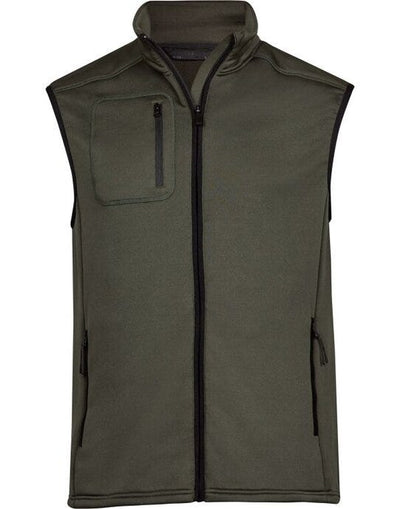Tee Jays TJ9104 Mens Stretch Fleece Bodywarmer - Deep Green