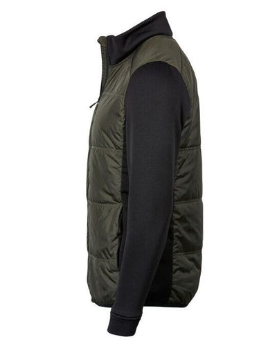 Tee Jays TJ9110 Hybrid-Stretch Jacket - Deep Green/ Black