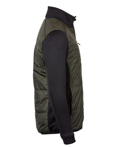 Tee Jays TJ9110 Hybrid-Stretch Jacket - Deep Green/ Black