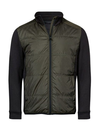 Tee Jays TJ9110 Hybrid-Stretch Jacket - Deep Green/ Black