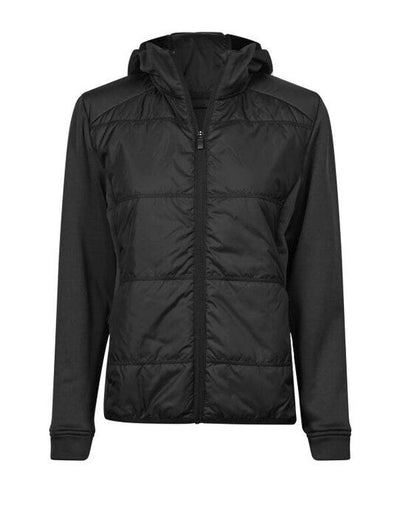 Tee Jays TJ9113 Womens Hybrid-Stretch Jacket - Black/Black