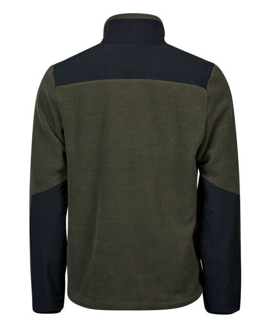 Tee Jays TJ9120 Mountain Fleece - Deep Green/ Black