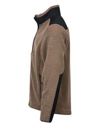 Tee Jays TJ9120 Mountain Fleece - Clay/Black