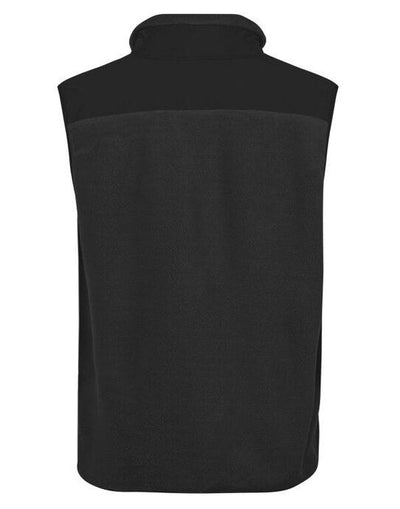 Tee Jays TJ9122 Mountain Fleece Bodywarmer - Black/Black
