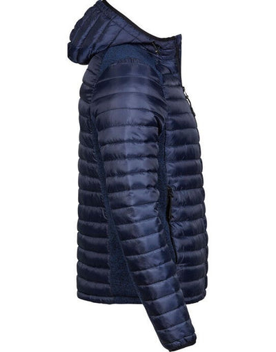 Tee Jays TJ9610 Mens Hooded Outdoor Crossover - Navy/Navy Melange