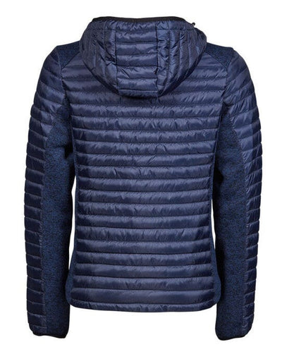 Tee Jays TJ9611 Ladies Hooded Outdoor Crossover - Navy/Navy Melange