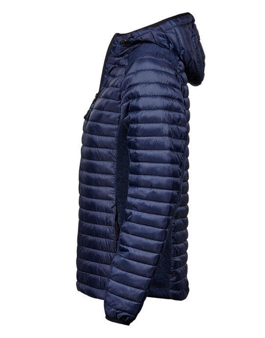 Tee Jays TJ9611 Ladies Hooded Outdoor Crossover - Navy/Navy Melange