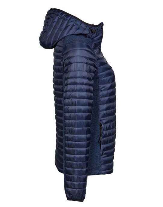 Tee Jays TJ9611 Ladies Hooded Outdoor Crossover - Navy/Navy Melange