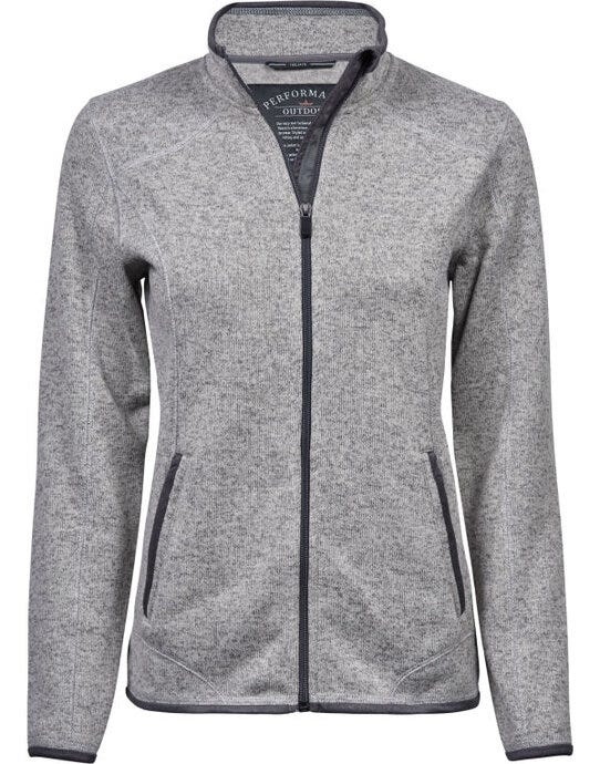 Tee Jays TJ9616 Ladies Outdoor Fleece - Grey Melange