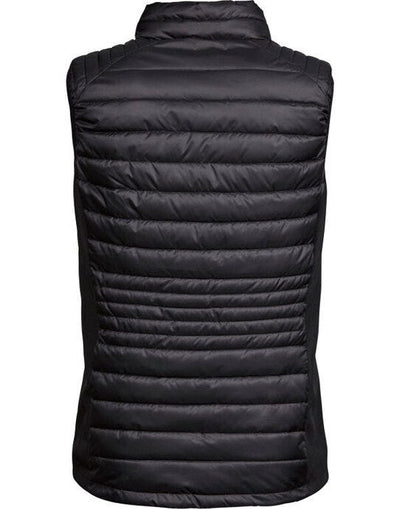 Tee Jays TJ9625 Ladies Crossover Bodywarmer - Black/Black