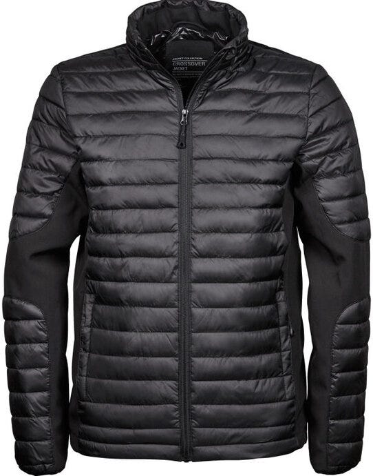 Tee Jays TJ9626 Mens Crossover Jacket - Black/Black