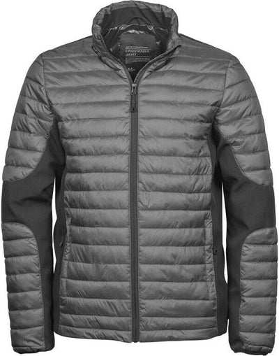 Tee Jays TJ9626 Mens Crossover Jacket - Space Grey/Black