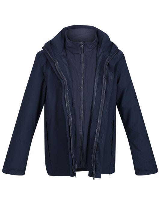 Regatta Professional TRA143 Regatta Mens Kingsley 3 in 1 Jacket - Navy