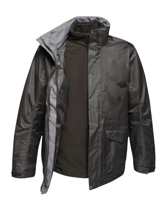Regatta Professional TRA147 Regatta Mens Benson III 3 In 1 Jacket - Black