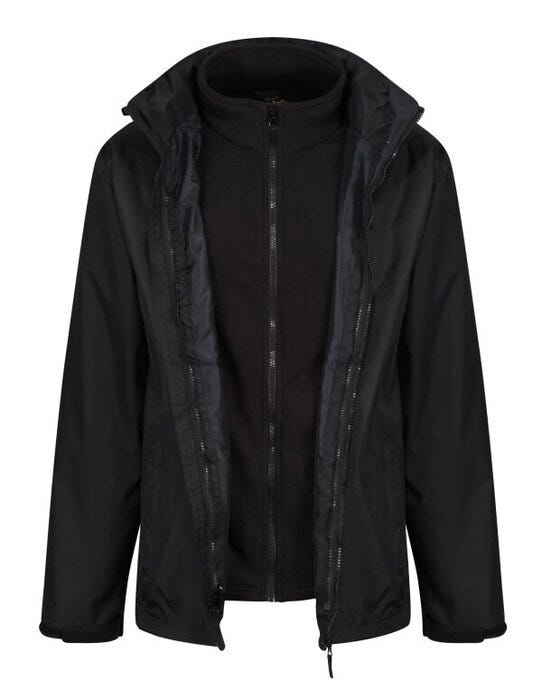Regatta Professional TRA150 Regatta Classic Waterproof 3 In 1 Jacket - Black