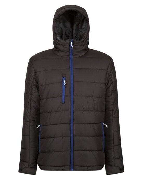 Regatta Professional TRA241 Regatta Men's Navigate Thermal Jacket - Black/ New Royal