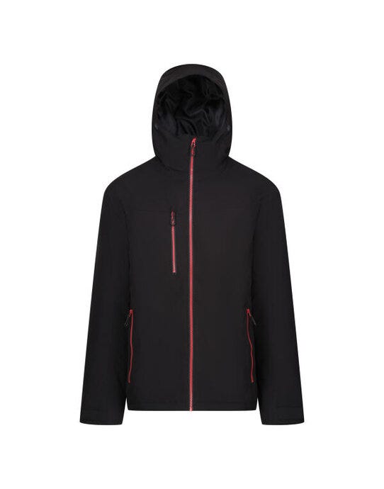 Regatta Professional TRA253 Regatta Navigate WP Insulated Jacket - Black/Classic Red