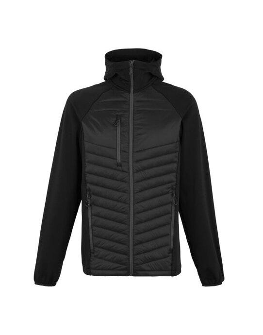 Regatta Professional TRA549 Regatta Men's Navigate Hybrid Jacket - Black/Seal Grey