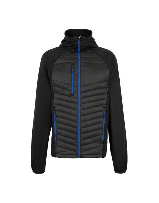 Regatta Professional TRA549 Regatta Men's Navigate Hybrid Jacket - Black/ New Royal