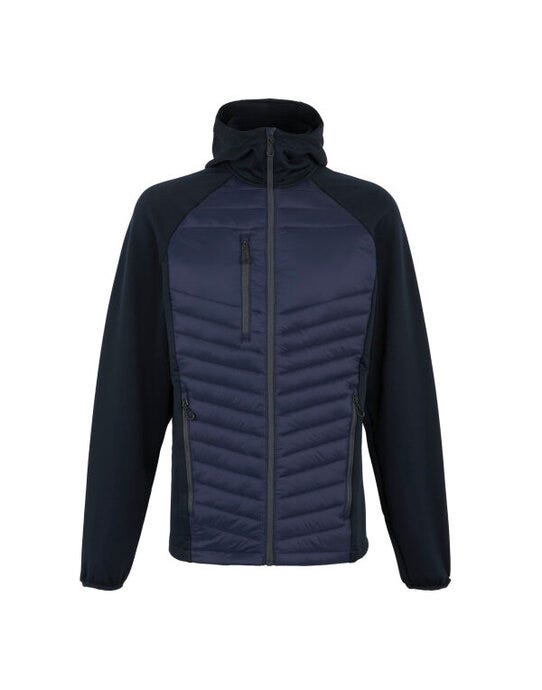Regatta Professional TRA549 Regatta Men's Navigate Hybrid Jacket - Navy/Seal Grey