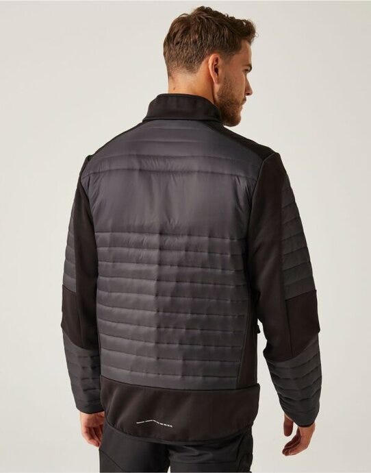 Regatta Professional TRA563 Regatta E-Volve Thermal Hybrid Jacket - Ash/Black