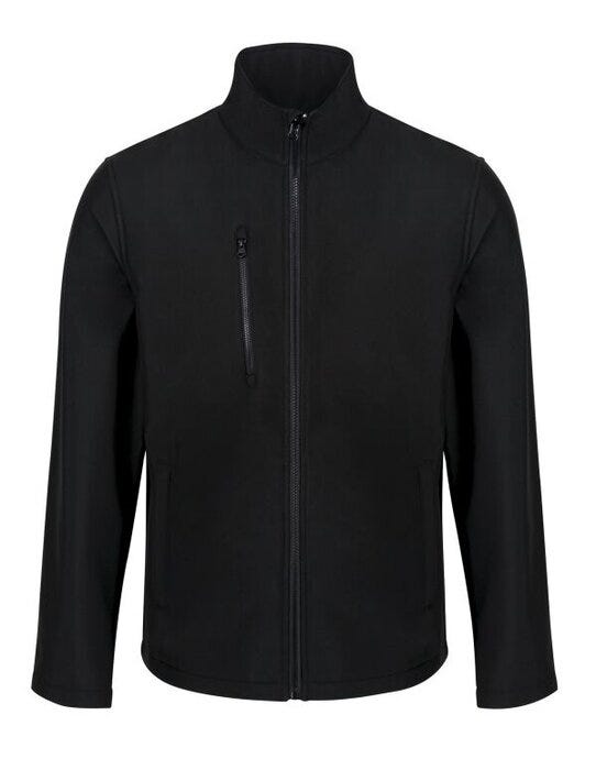 Regatta Professional TRA610 Regatta Mens Ablaze 3 Layer Softshell - Black/Black
