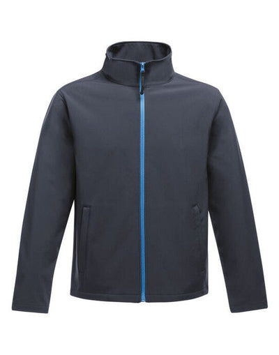 Regatta Professional TRA628 Regatta Mens Ablaze Printable Softshell - Navy/ French Blue
