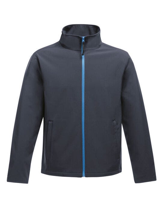 Regatta Professional TRA628 Regatta Mens Ablaze Printable Softshell - Navy/ French Blue