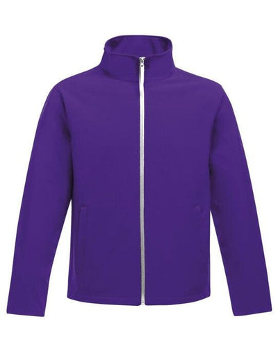 Regatta Professional TRA628 Regatta Mens Ablaze Printable Softshell - Vibrant Purple/ White