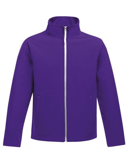 Regatta Professional TRA628 Regatta Mens Ablaze Printable Softshell - Vibrant Purple/ White