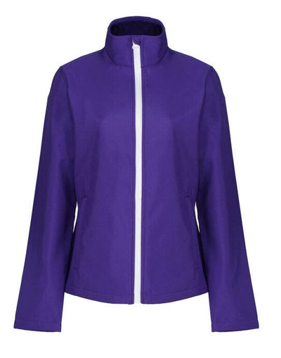 Regatta Professional TRA629 Regatta Women Ablaze Printable Softshell - Vibrant Purple/ White