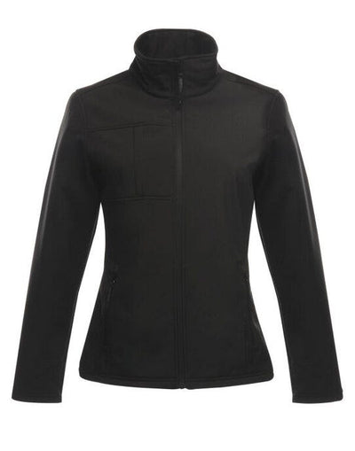 Regatta Professional TRA689 Regatta Womens Octagon II Softshell - Black/Black