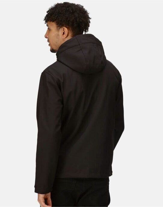 Regatta Professional TRA701 Regatta Venturer Hooded Softshell - Black/Black