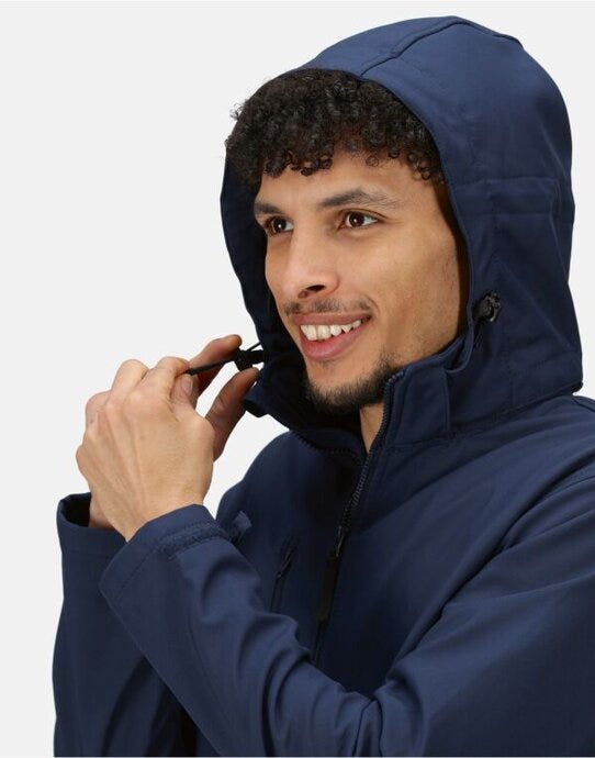 Regatta Professional TRA701 Regatta Venturer Hooded Softshell - Navy/Navy
