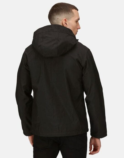 Regatta Professional TRA701 Regatta Venturer Hooded Softshell - Black/Red