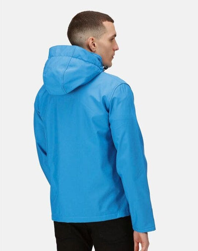 Regatta Professional TRA701 Regatta Venturer Hooded Softshell - French Blue / Navy