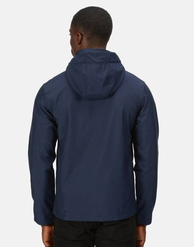 Regatta Professional TRA701 Regatta Venturer Hooded Softshell - Navy/ French Blue