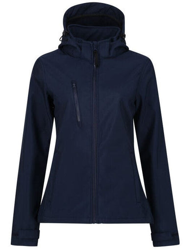 Regatta Professional TRA702 Regatta Womens Venturer Hooded Softshell - Navy/Navy