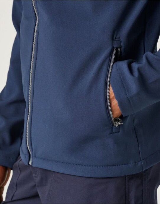 Regatta Professional TRA705 Regatta Navigate 2-Layer Hood Softshell - Navy/Seal