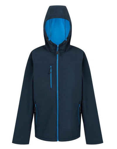 Regatta Professional TRA705 Regatta Navigate 2-Layer Hood Softshell - Navy/ French Blue