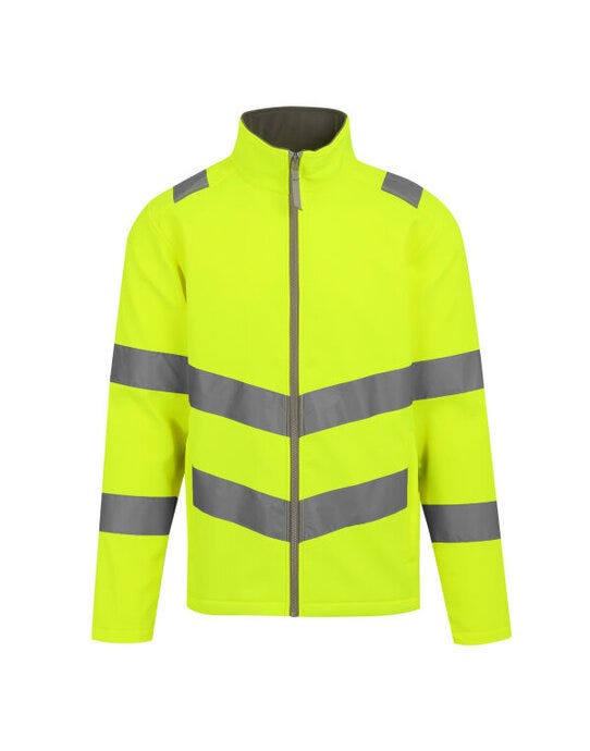 Regatta High Visibility TRA712 Regatta Hi-Vis Pro Contract Ablaze SShel - Hi-Vis Yellow